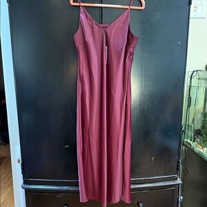 Prologue Burgundy Midi Dress